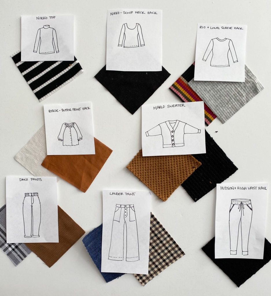 True Bias Fall Capsule Wardrobe