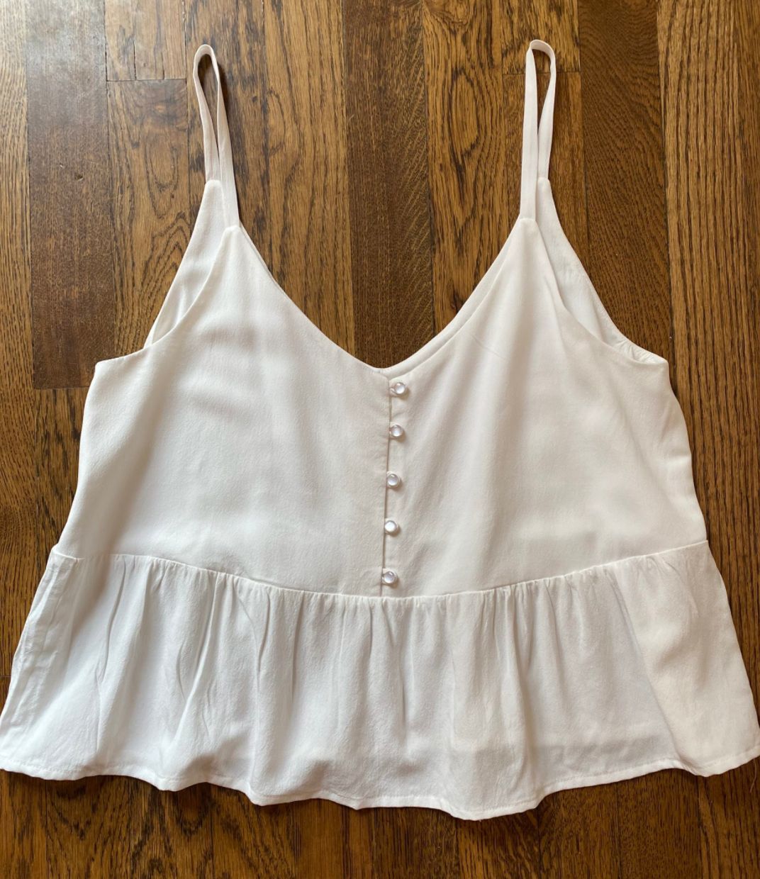 OGDEN PEPLUM / ROULEAU BUTTON FRONT HACK