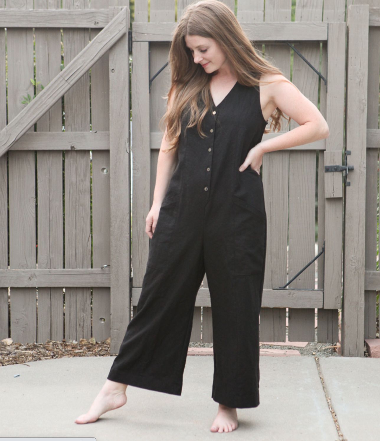 RORY JUMPSUIT - WIDE LEG HACK
