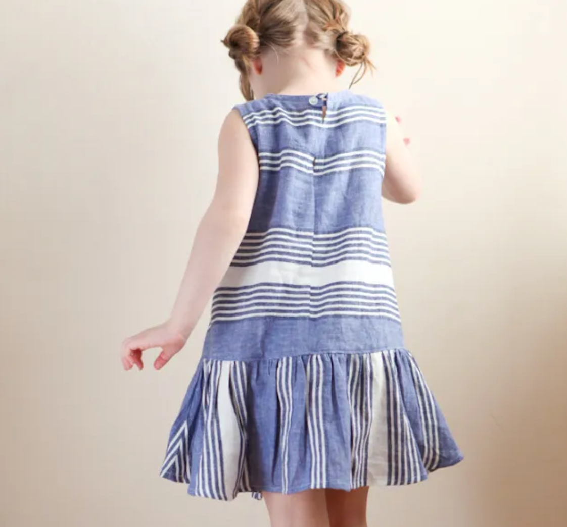 CHARLIE DRESS IN STRIPES